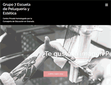 Tablet Screenshot of grupo7granada.com